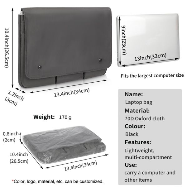 Mens Laptop Sleeve 13.3 Inch Macbook Air 13 13.3
