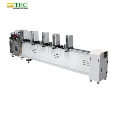 Machine entièrement automatique en aluminium à l'aveugle, à l'ardoise, à la forme, à la découpe, à la perforation, à l'échelle, à la corde, à la ficelle, tout en une seule machine