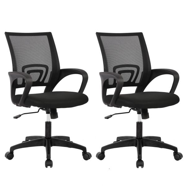 Butterfly Mechanism ALINUNU Mesh Computer Chair with Lumbar Support and Metal Type Other