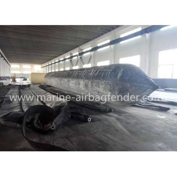 Aire modificado para requisitos particulares sacos hinchables de goma de lanzamiento de alta presión del tamaño del muelle firmemente