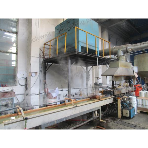 Пластиковая лепешка делая машину для произведения Pa66 со стеклом - волокном усиленная машина гранулятора нейлона зерен пластиковая