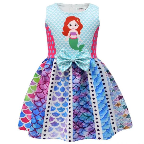 Children'S Dress Clothing Short Sleeve Girls Dresses Cosplay Girls Princess Dresses