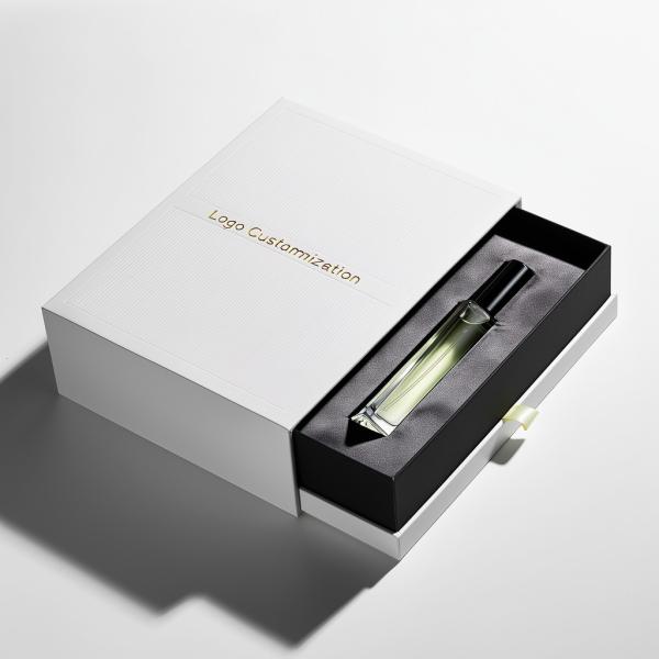 Custom Gold Foil Stamped Luxury Perfume Gift Box