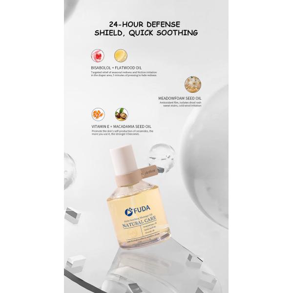 Skin Moisture Soothing infant Newborn Massage Oil 120ml 0 Fragrance 0 Preservatives 0 Allergy