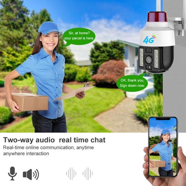 WiFi IP Камера безопасности дома Беспроводная видеонаблюдение 360 Pan Tilt Dome CCTV камера