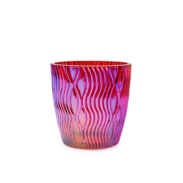 Luxury Wedding Decorative Glass Candle Holder Customized Logo