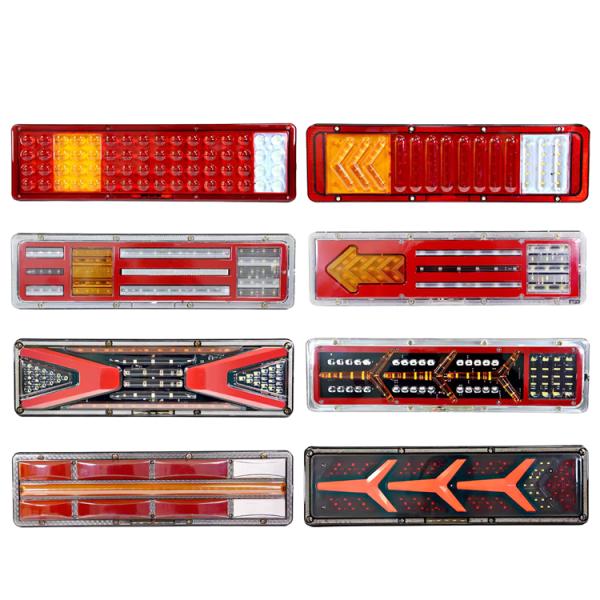 Factory Wholesales Full Led Headlights Rear Light Assembly Tail Lamp for Jmc Truck Spare Parts