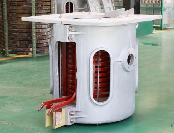 480A 60 Minutes 500KG Copper Iron Smelting Furnace For Aluminium Melting