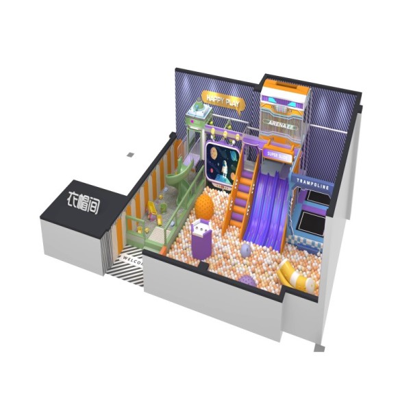 Mini Themed Indoor Playground Park Soft Kids Naughty Castle for Commercial