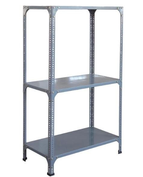 Estante de trabajo ligero de metal ajustable Estante de hierro de ángulo ranurado