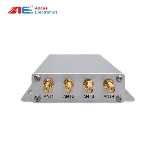 0-1.6m Range Quatro Portos Antenna Interface UHF RFID Long Range Reader Com SDK Grátis UHF RFID Reader