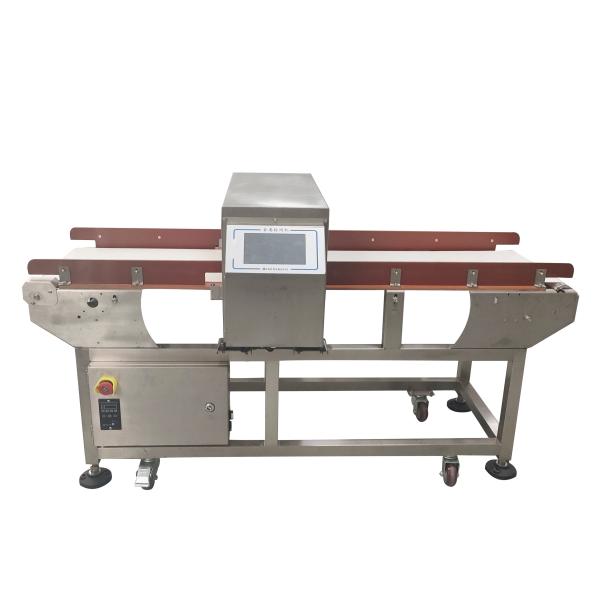 Vegetable Fruit Frozen Food High Accuracy Industry Conveyor Belt Metal Detector