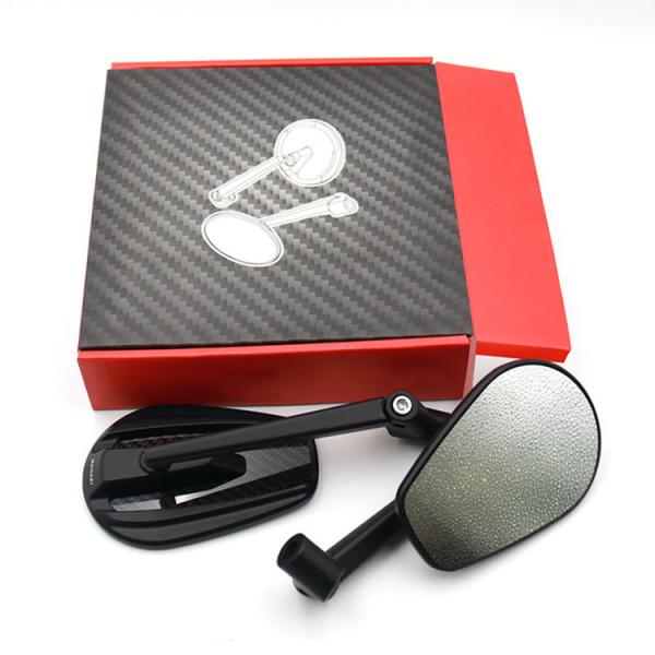 Replace/Repair Purpose Carbon Fiber Motorcycle Wind Wing Mirrors with Modified Design