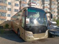 Ônibus dourado 2017 de Seater do dragão 49 dos treinadores tipo de China de duas portas