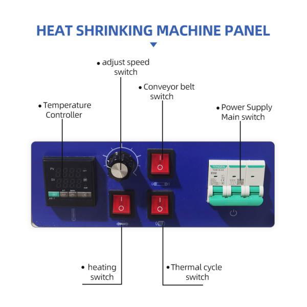 450L Automatic L Type Sealing Shrink Luggage Wrapping Machine for Customer Requirements