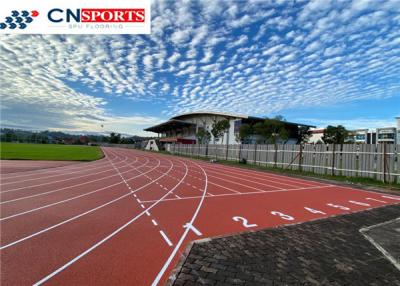 UV Resistant Athletic Running Tracks Polyurethane Shock Absorbing