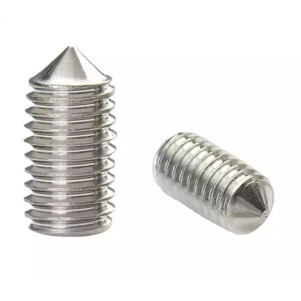 DIN914 Hexagon socket set screws with cone point