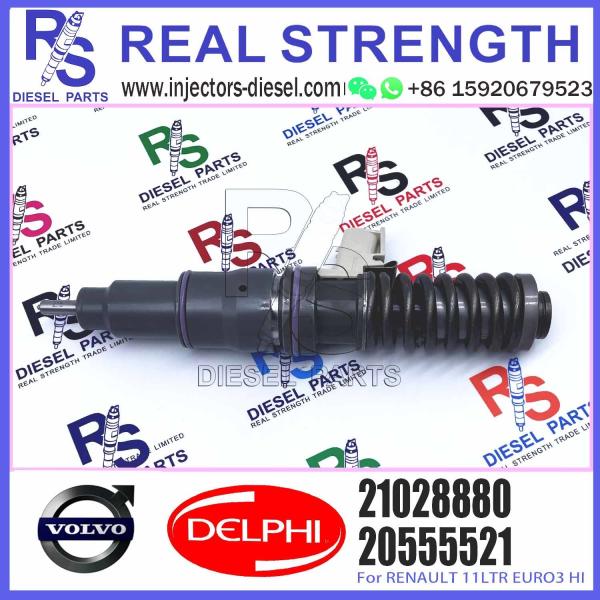 Новый инжектор топлива 20555521 двигателя дизеля 5001867218 7420555521 21028880 для V-O-L-V BEBE4D MD11