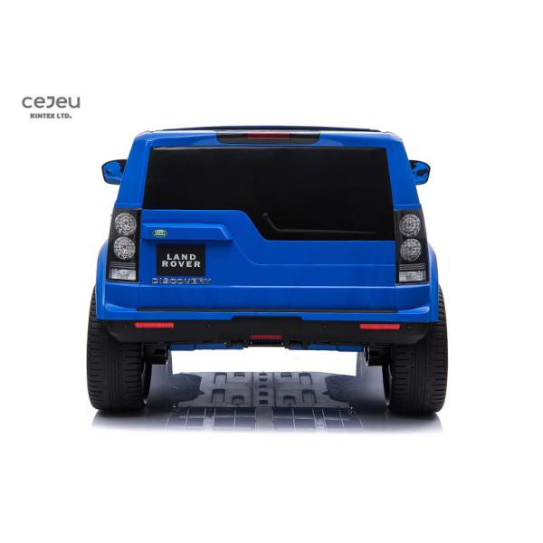 Пластиковая езда открытия 12v Land Rover на 3KM/HR 2 Seater