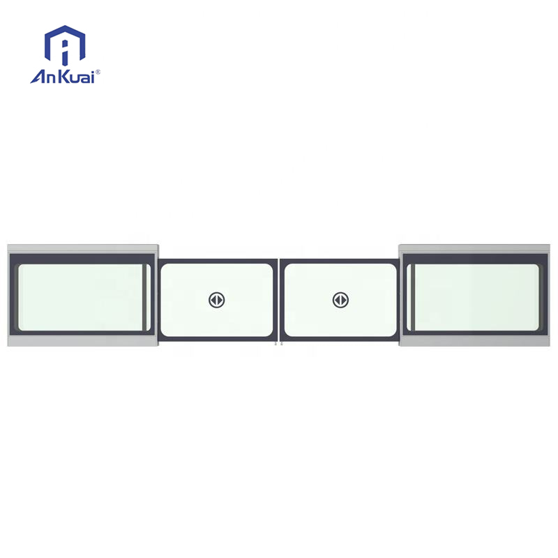 Public Transport BRT Platform Screen Door Electric Sliding Glass Safety Gate for