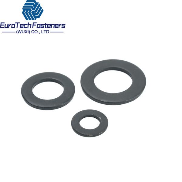 M6 M8 M10 M12 M16 M20 Black Stainless Steel Flat Washers Black Oxide Fender Washers Aluminum