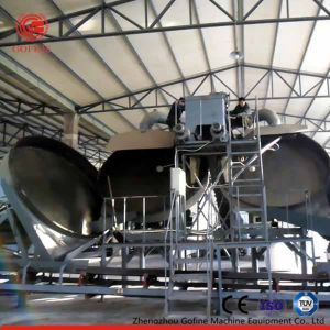 Energy Saving NPK Compound Fertilizer Production Line 5 Tons / Hour Disc Granulation