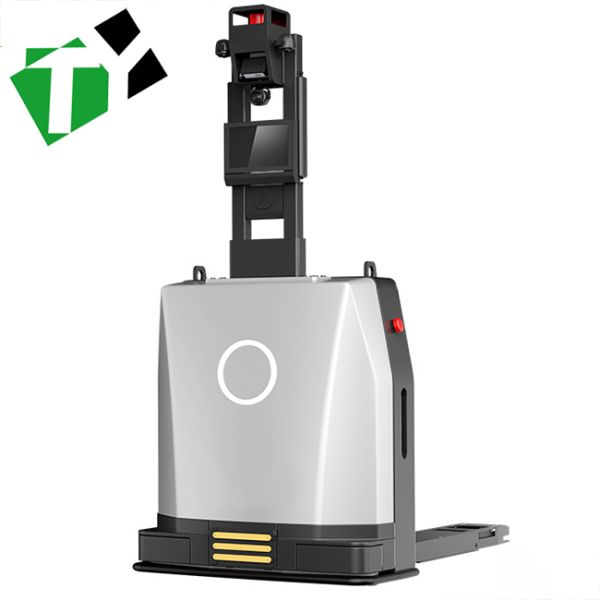 Electric Power Source Intelligent Unmanned Forklift with Laser/RFID Navigation and Customizable Appearance