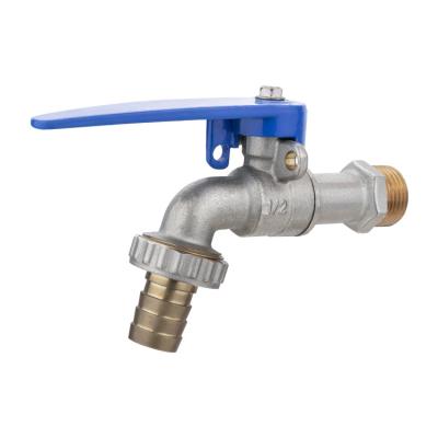1/2Inch Brass Washing Machine Outdoor Garden Tap Wall-mounted Brass Ball Bib Cock