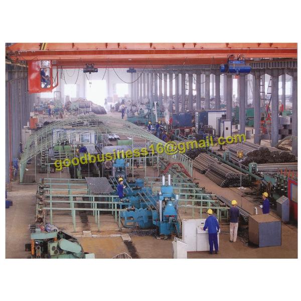 steel pipe MAKING machine./ tube mill line