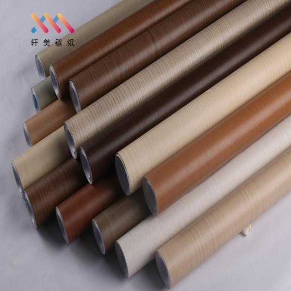 Wood Grain PVC Lamination Film for Furniture Wall Floor Protection 122cm Width * 50m