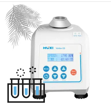 Vortex Mixer Digital Display Model  Eccentric Structure Design Laboratory Equipment