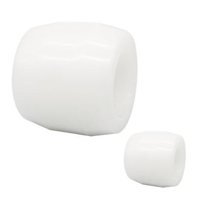 rodas de nylon duráveis da carga do diâmetro de 80mm com rolamentos para jaques manuais da pálete