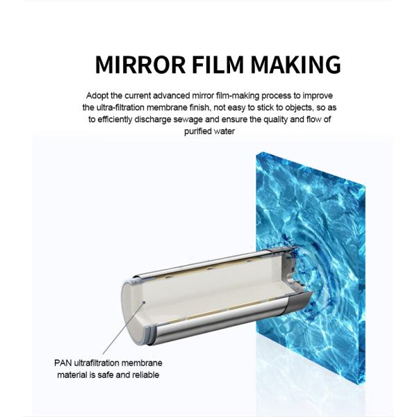 5000Liters/Hour Stainless Steel Whole House Water Filter Ultrafiltration UF Water Purifier