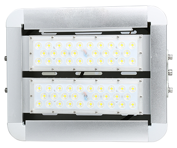 Beam Angle 25 / 60 / 90 ° Industrial LED Flood Lights 100W For Tennis Court Lighting