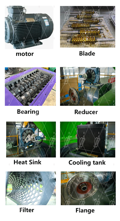 Environment-friendly Heavy Duty Fabric Shredder Machine with Customized Color and 300-22000 Kg/hour Capacity