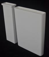 ceramic filter porous alumina ceramic pot for electroplating hard chrome