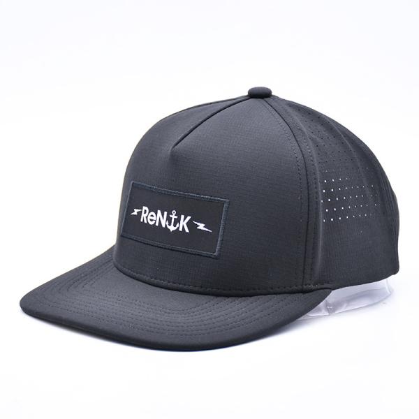 Atacado 5 Panel Flat Bill Snapback Chapé Custom Oem Logo Snapback Cap Para Homens