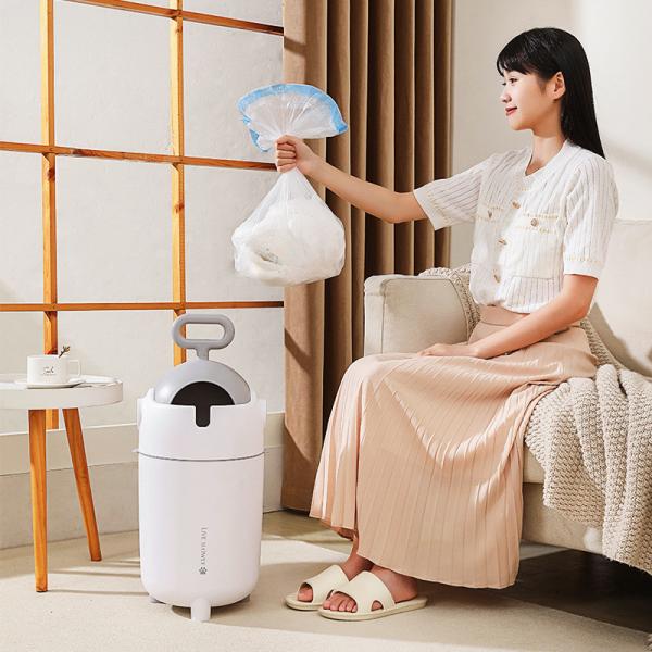 Odour Free Twist and Click Advanced Baby Geniee Diaper Pail Nappy Bin Baby Diaper Trash Bin