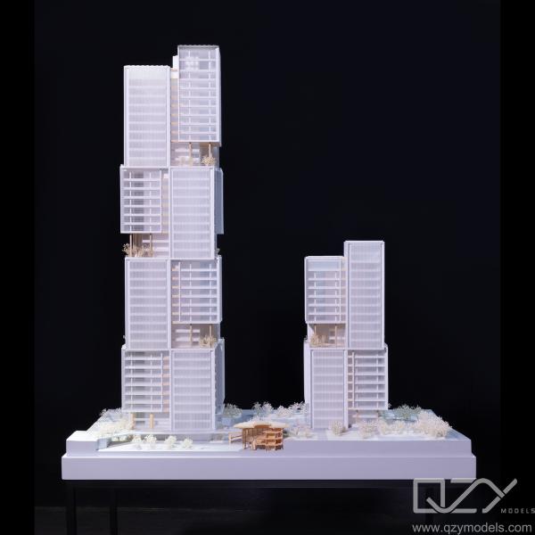 Aedas 1/200 Шэньчжэнь Лонгганг Экологический Интеллект Долина Архитектурная физическая модель