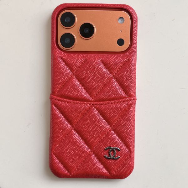 Lychee Pattern Card Slot iPhone 17 Pro Max Case Half-Wrapped Hard Shell Anti-Drop Autumn Winter Model 16 Pro