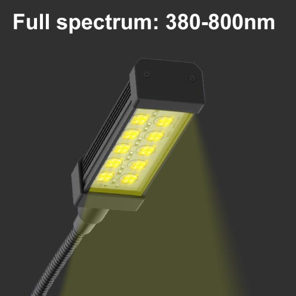 4 Head Gooseneck LED Plant Grow Light Garden Lighting LED Grow Light 18W Full Spectrum Phyto Lamp