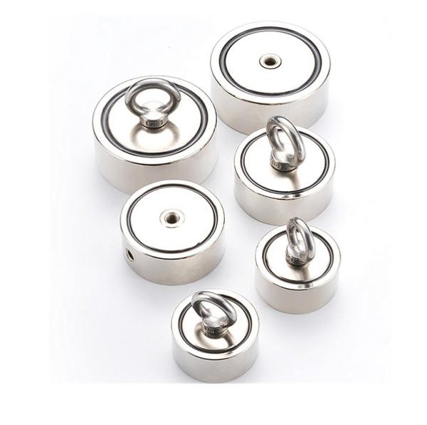 Treasure Hunting D75 D90 Super Strong Metal Detector Magnet with Eyebolt Tolerance ±5%