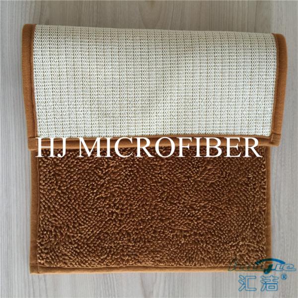Super Soft Microfiber Mat Chenille Bath Mat Floor Cushion Grey Color Super Absorbent