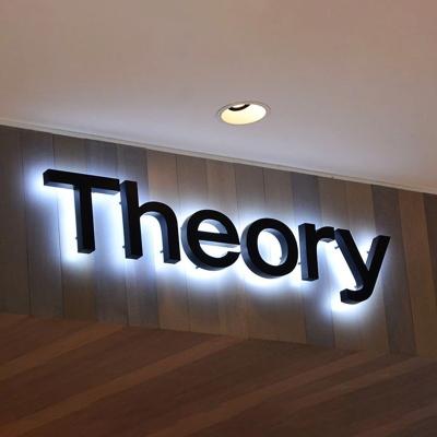 Acrylic 3D Letter Sign Board for Shop Customized Size LED Backlit Signage Letters