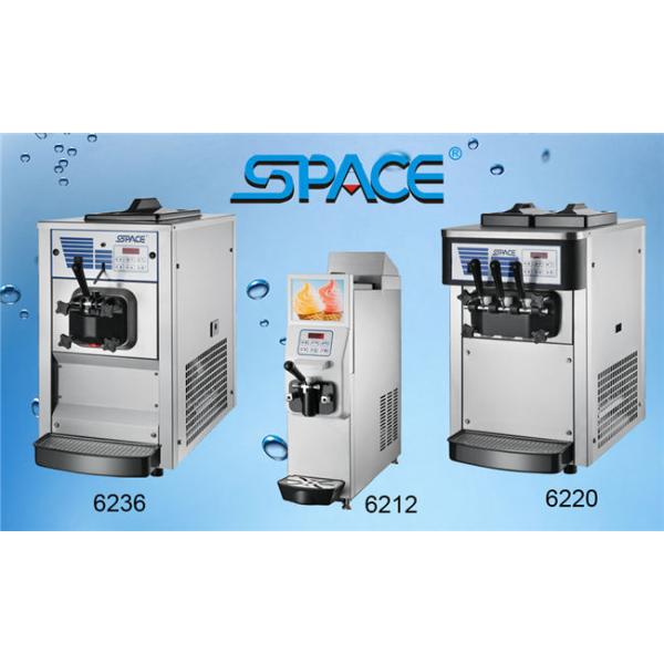 Commercial Table Top Ice Cream Machine , Restaurant Soft Serve Ice Cream Machines