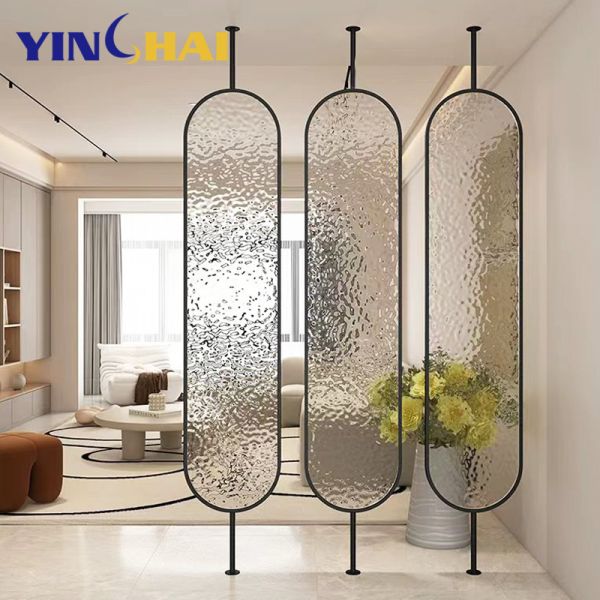 Salon Separator Stainless Steel Room Partition For 4 Fans And Soundproof