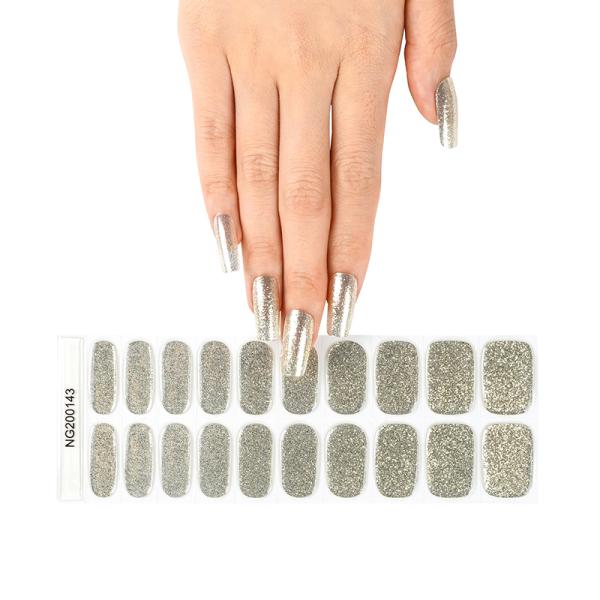 Hot sale Spring flower design halal gel nail polish stickers cat eye uv gel wraps Waterproof DIY polish strips