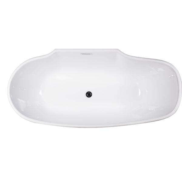 cUPC freestanding acrylic resin bathtub,bathroom bathtub,irregular bathtub