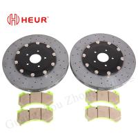 Disque en céramique de carbone pour Nissan GT R35 remplacement 390*36mm