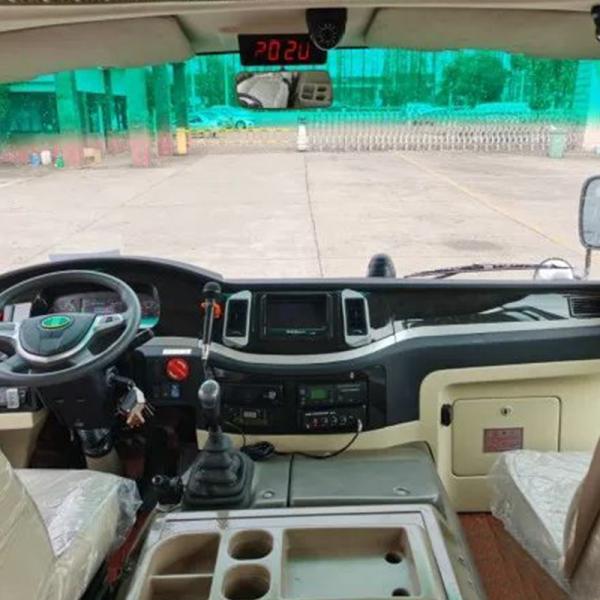 LHD 24-30 Seats Coaster Bus 30 Seaters Advanced Passenger Bus Design